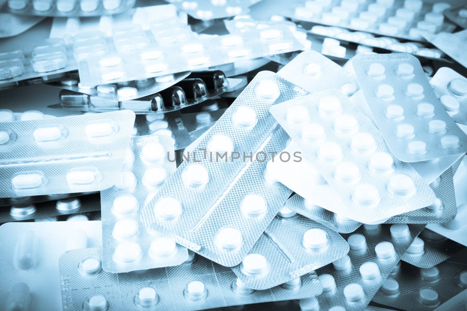 Packs of pills