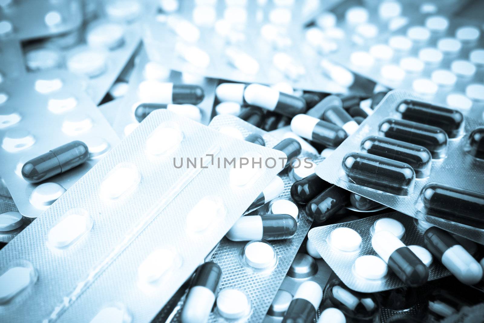 Packs of pills