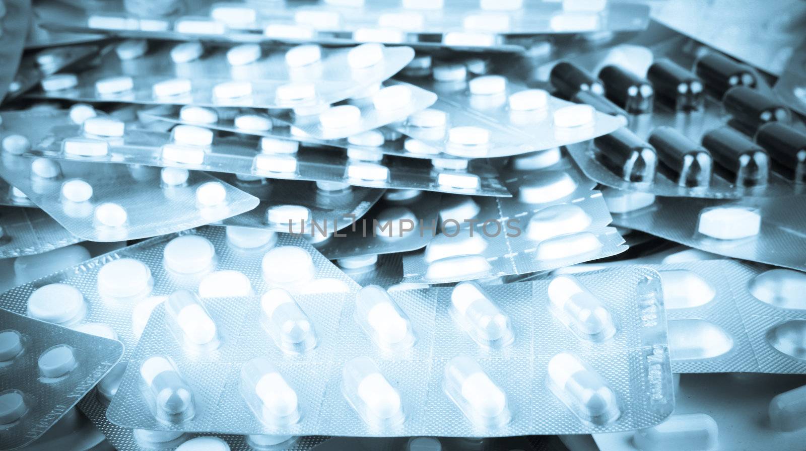 Packs of pills
