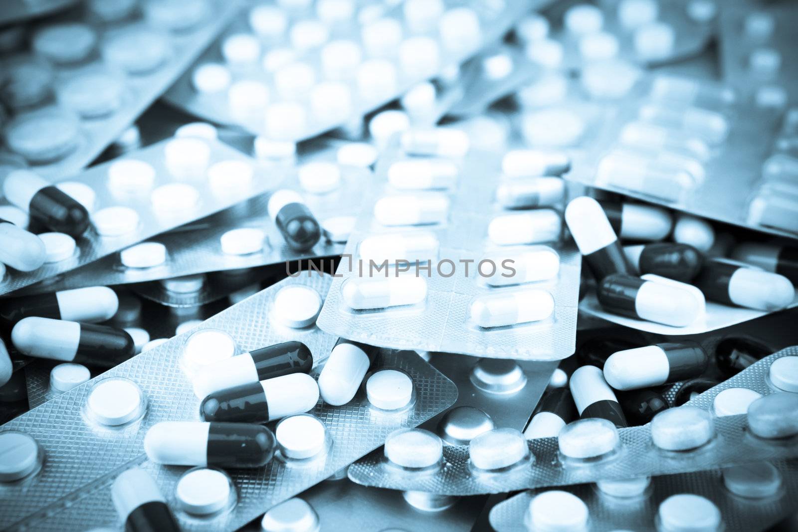 Packs of pills