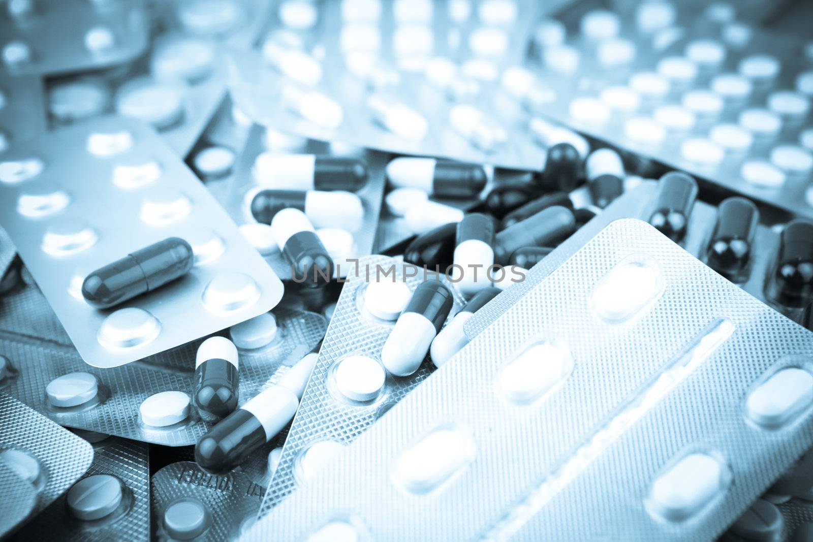 Packs of pills
