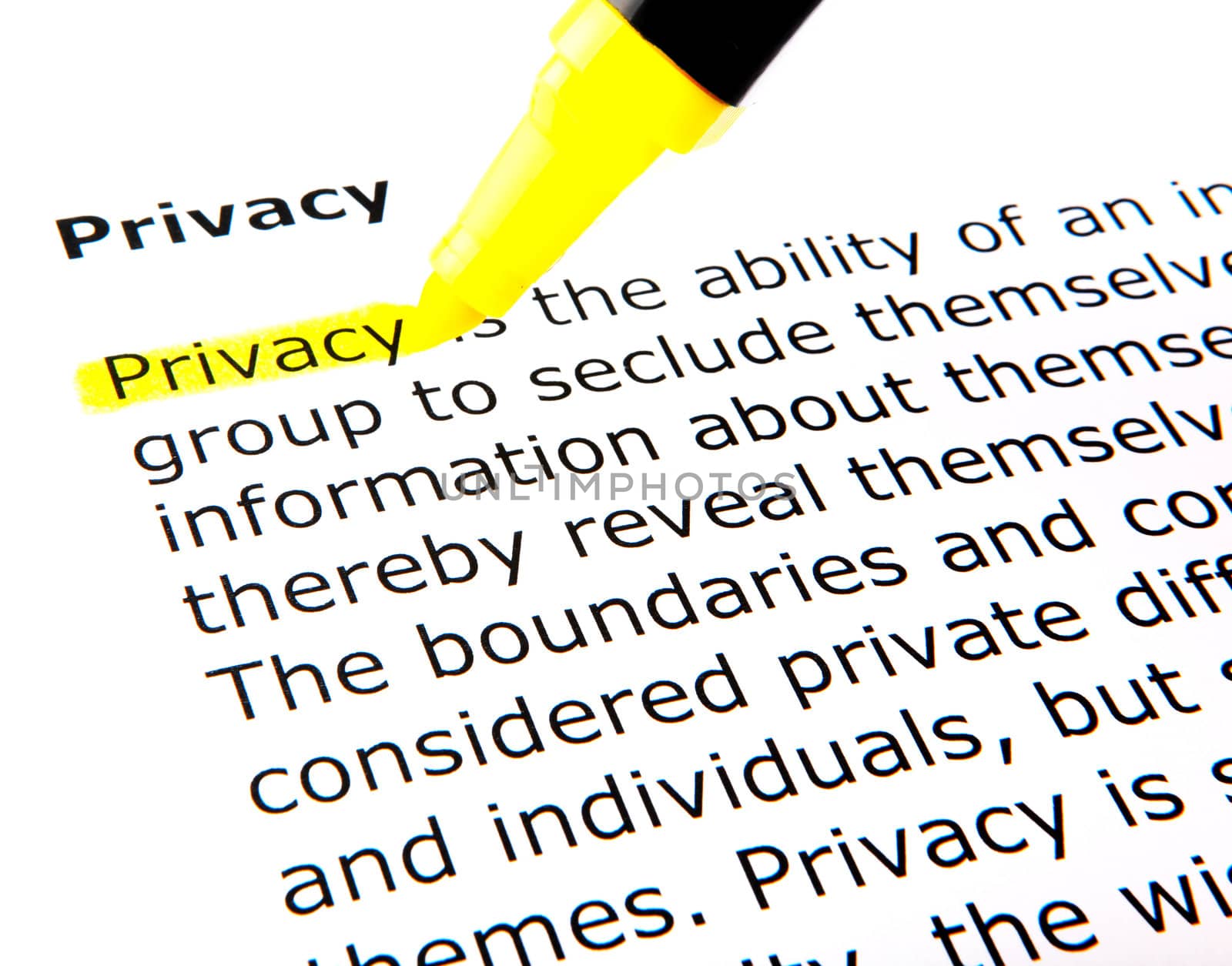 Privacy