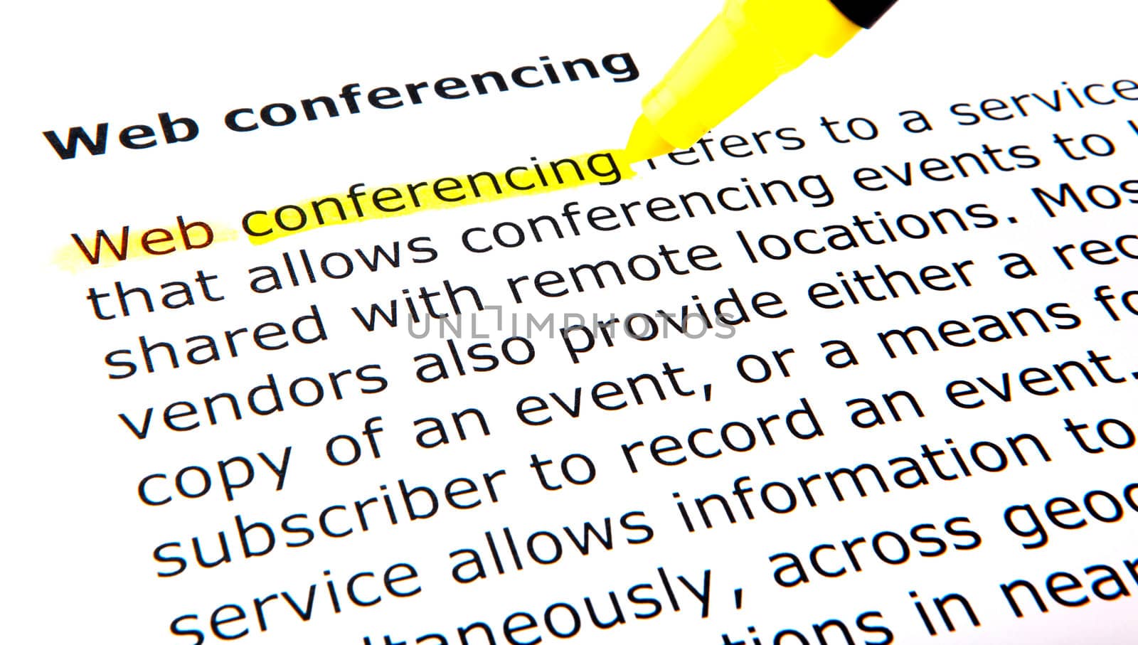 Web conferencing