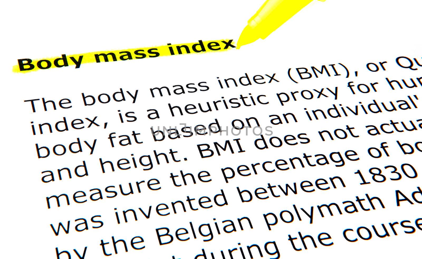 BMI - Body Mass Index