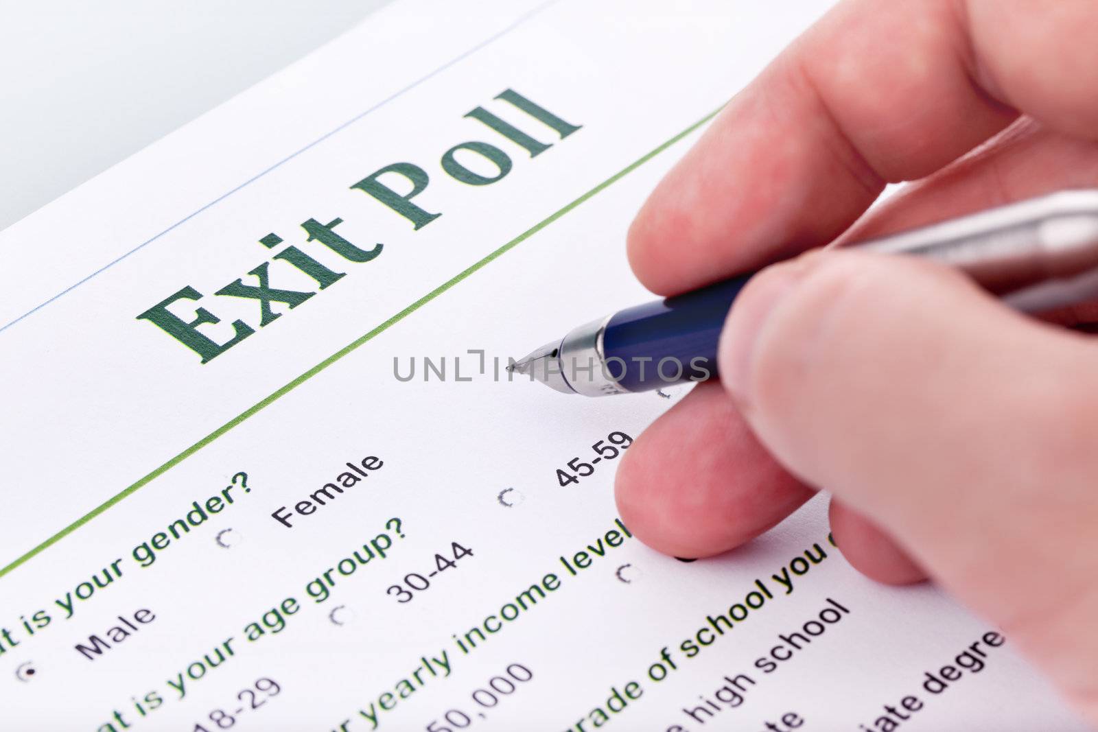 Exit poll by Sergieiev