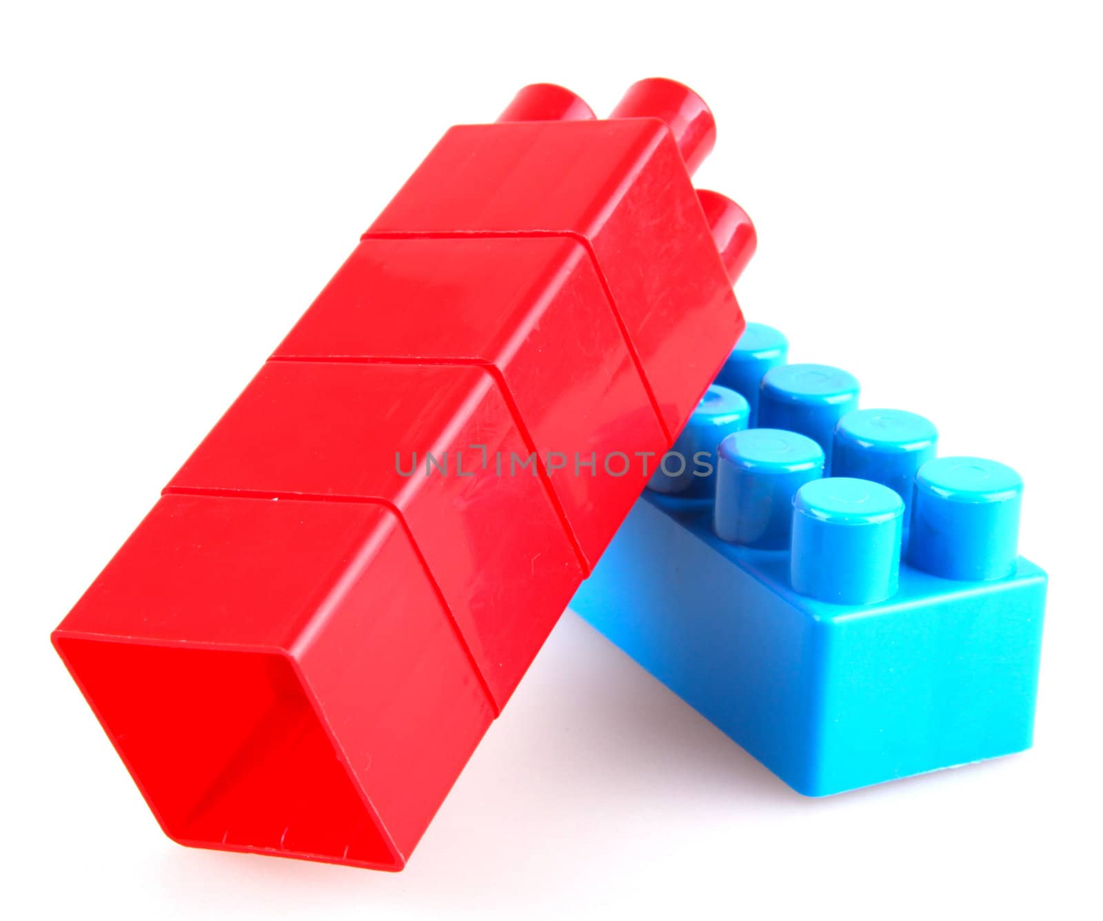 Plastic building blocks