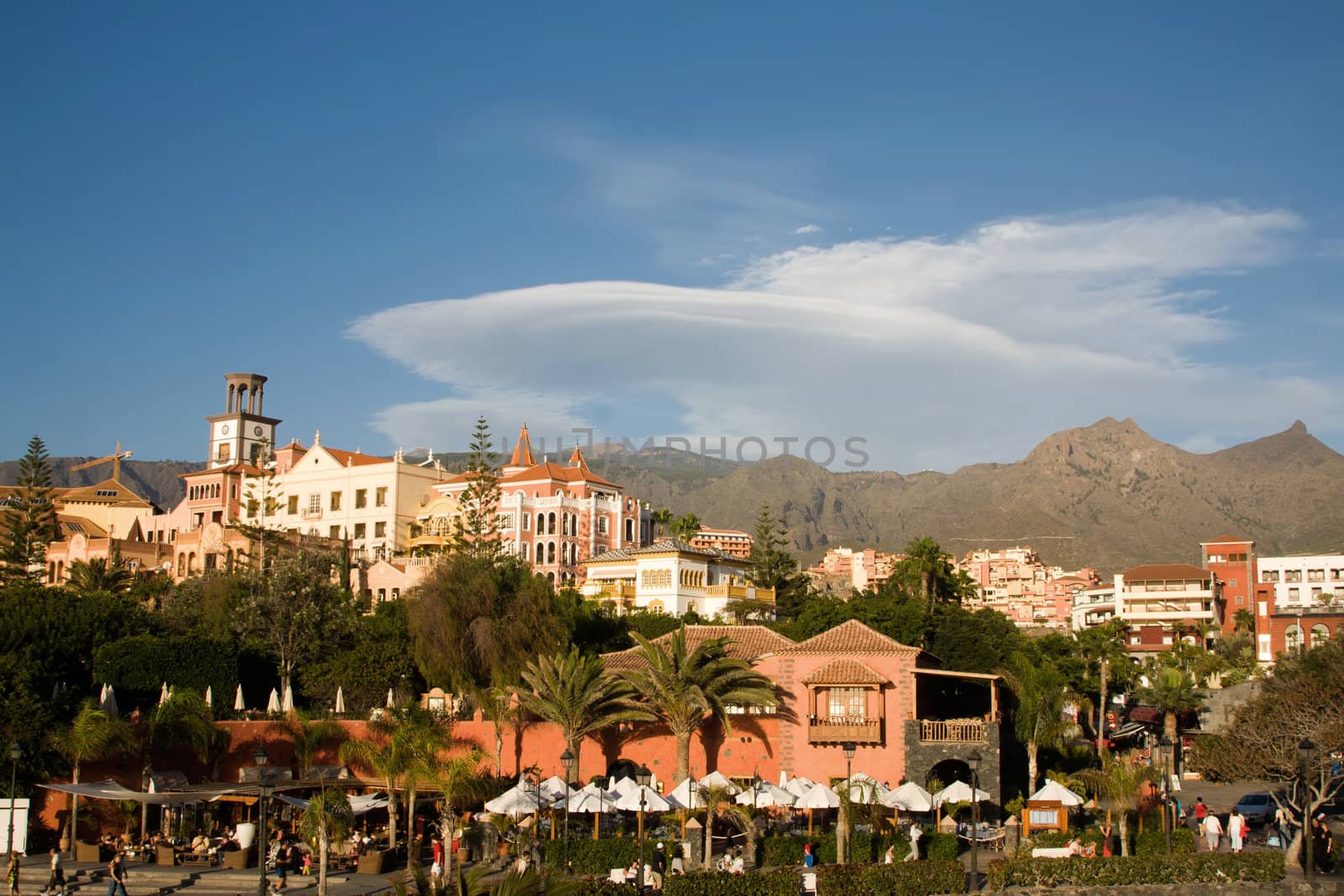 Tenerife beach coast Las Americas