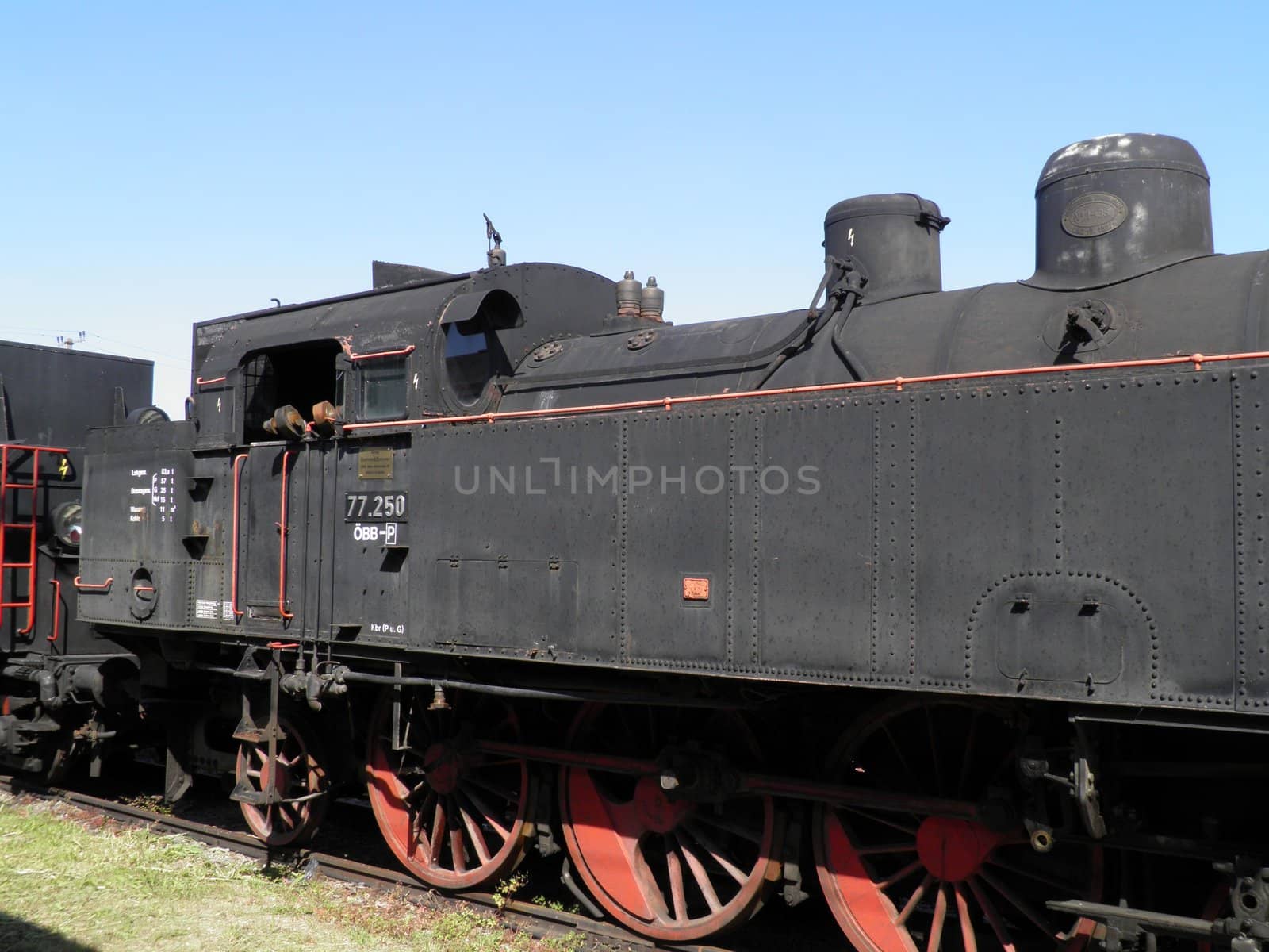 steam engine locomotive by paolo77