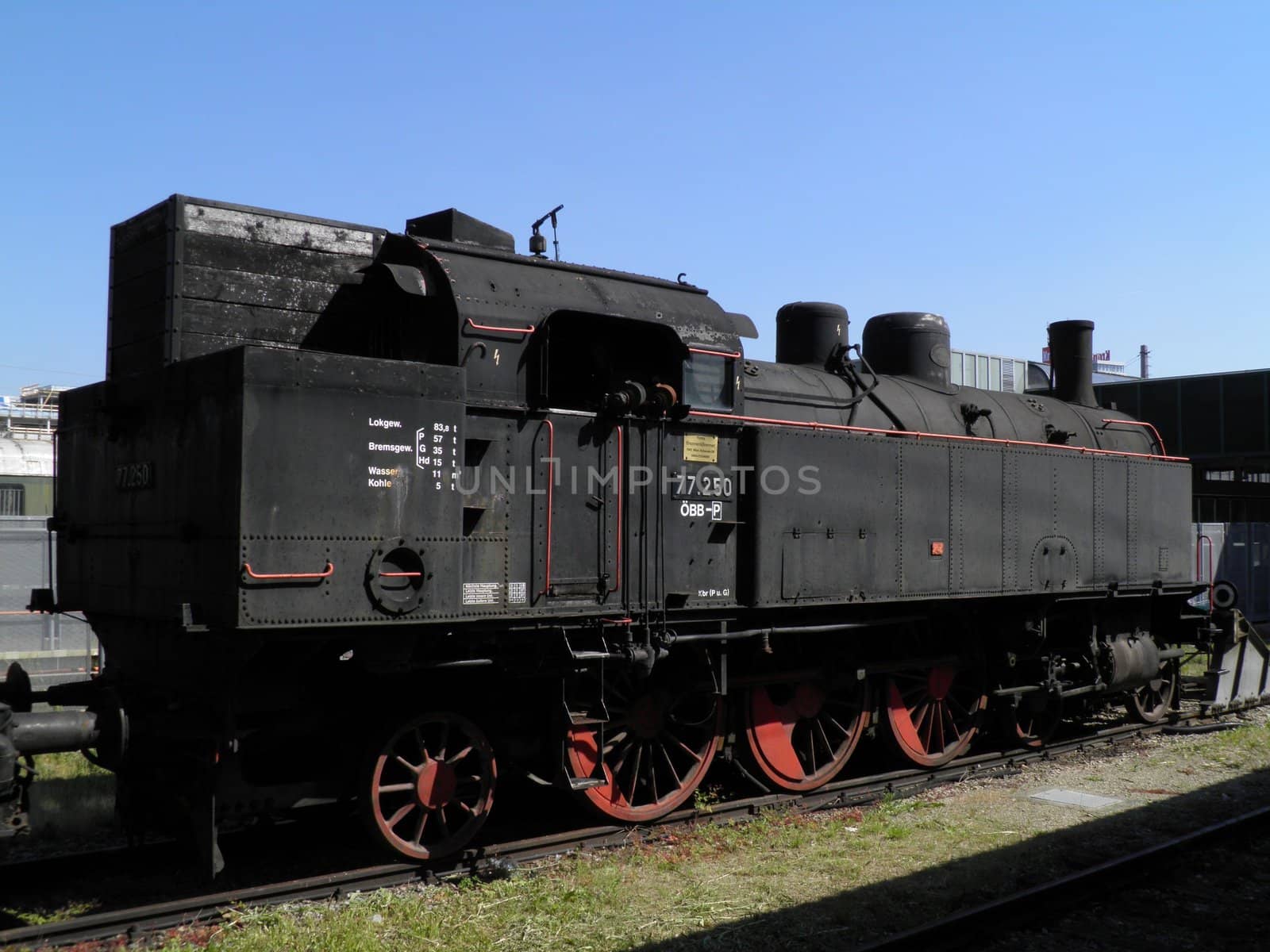 steam engine locomotive by paolo77