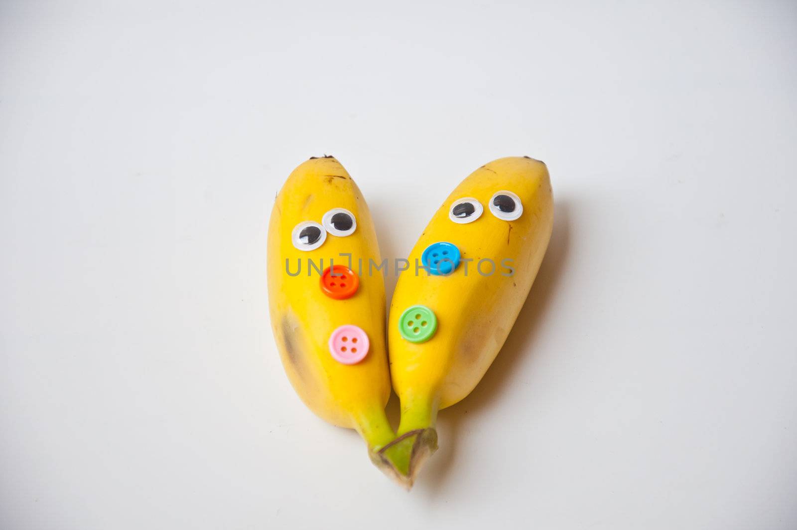 creatives banana for action and face