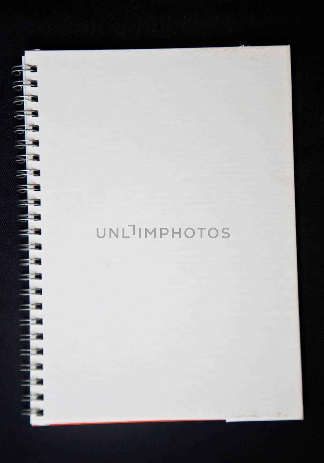 White notebook by buffaloboy