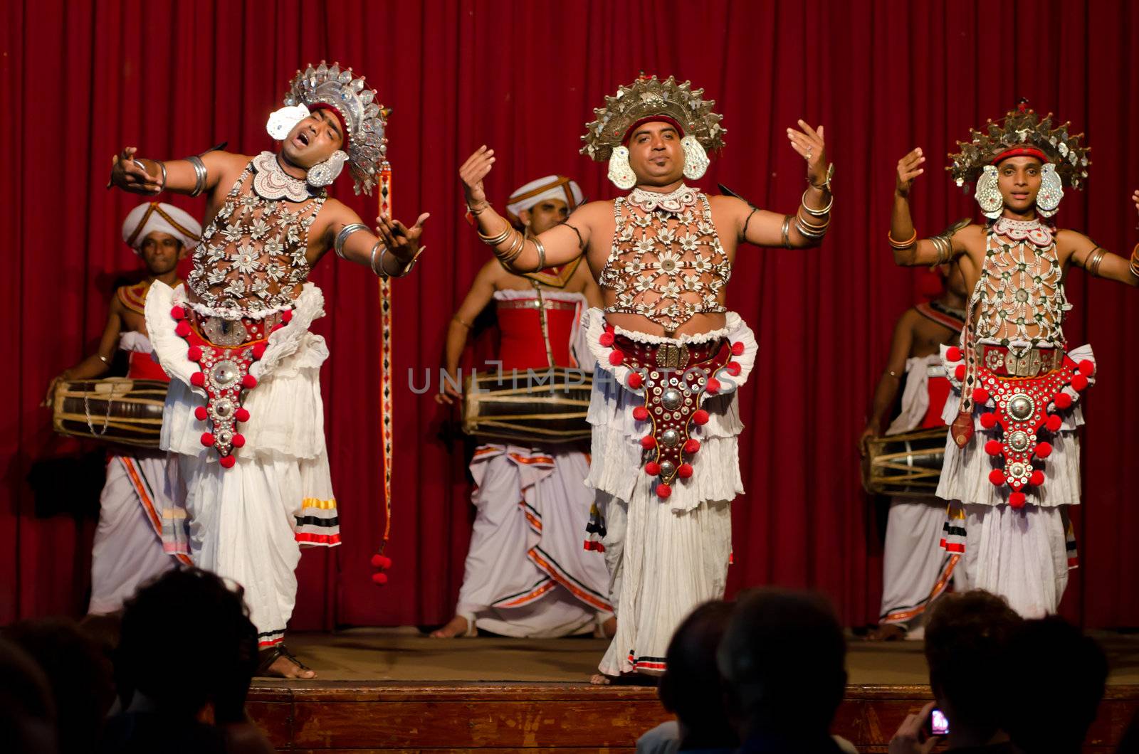 Show in traditional Sri Lankian theatre by iryna_rasko