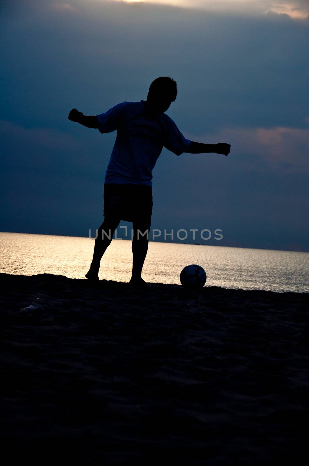 Beach soccer by buffaloboy