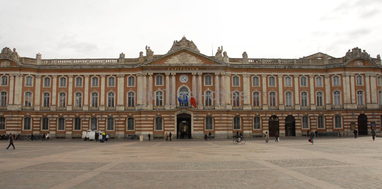 Toulouse Capitole, famouse place in Toulouse, France