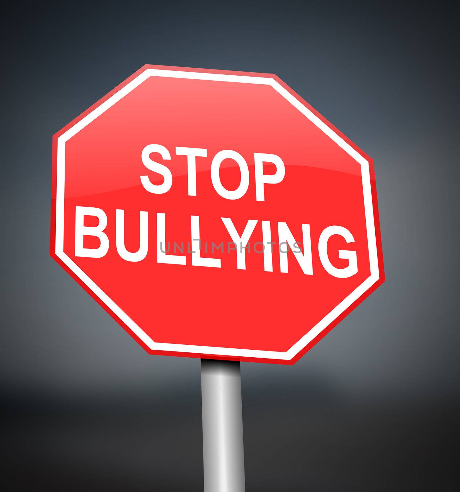 Stop bullying sign. by 72soul
