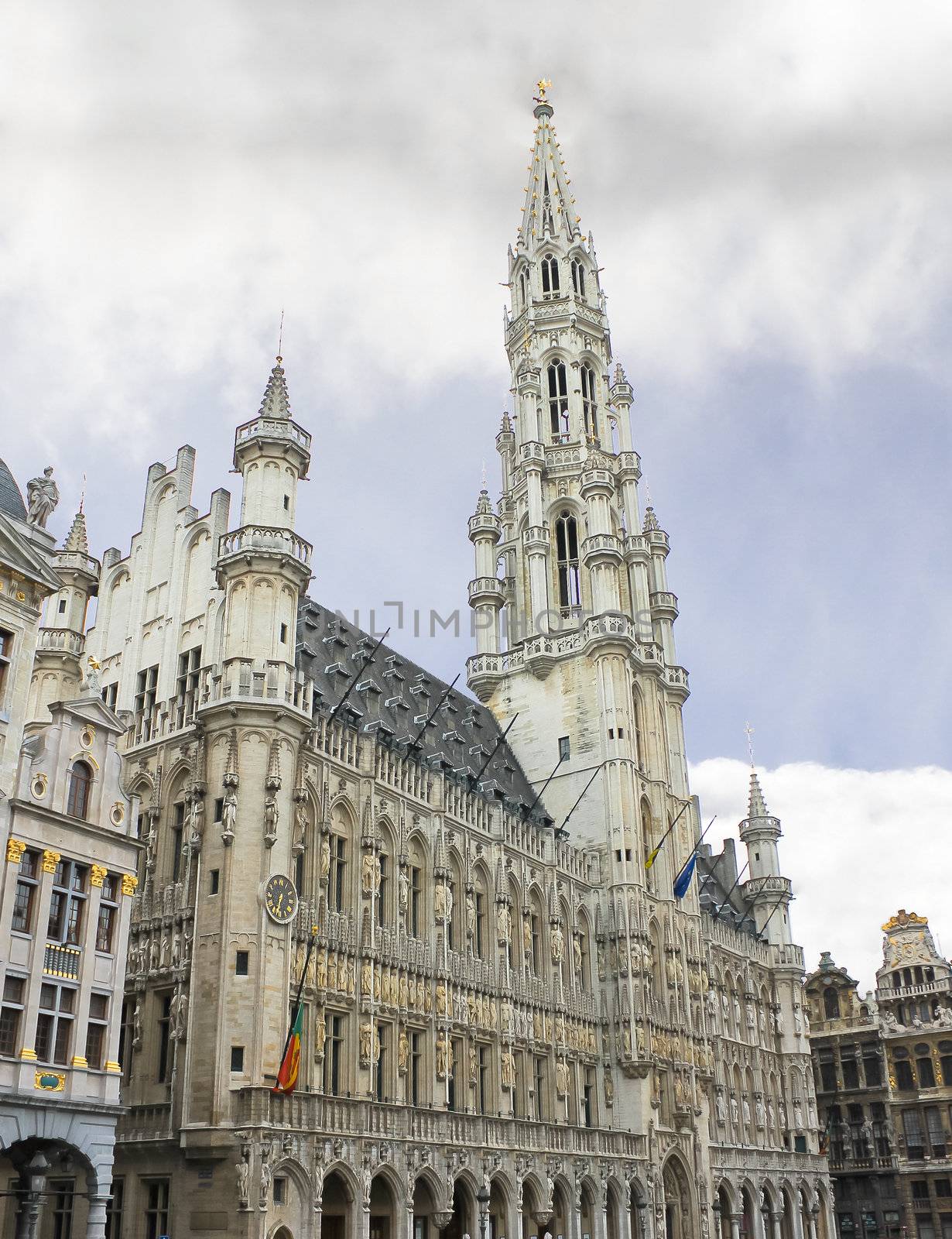 Grand Place and Grote Markt in Brussels, Belgium  by NickNick