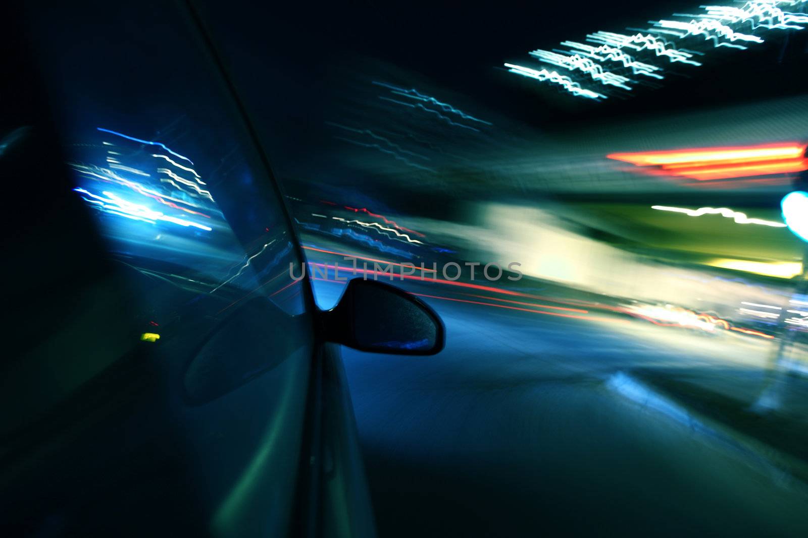speed drive in night city