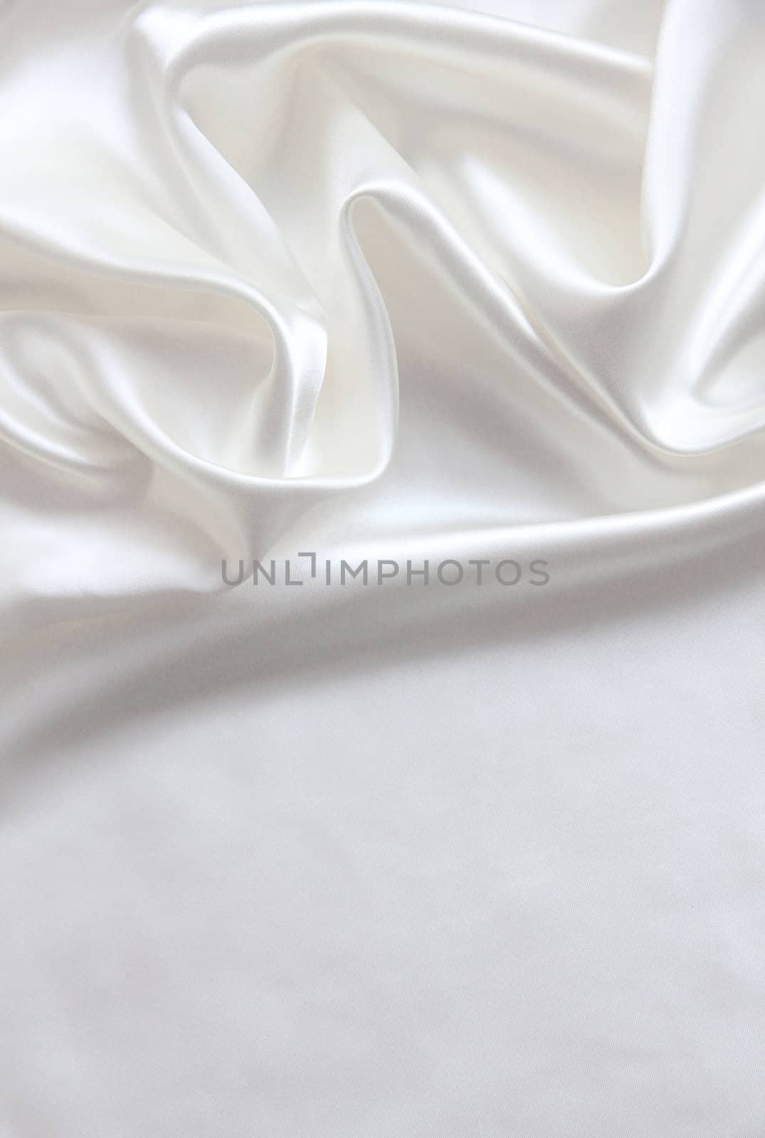 Smooth elegant white silk can use as wedding background 