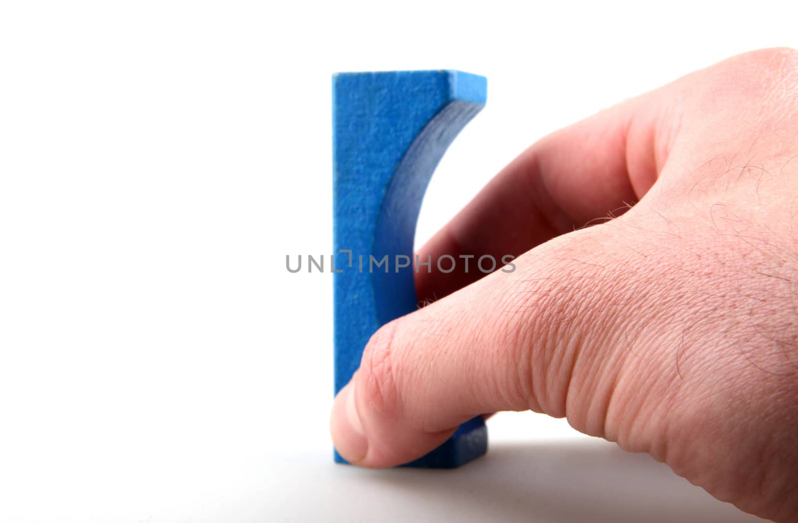 Wooden building blocks.
