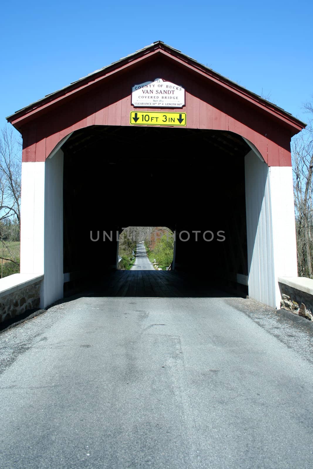 Van Sandt covered bridge in PA