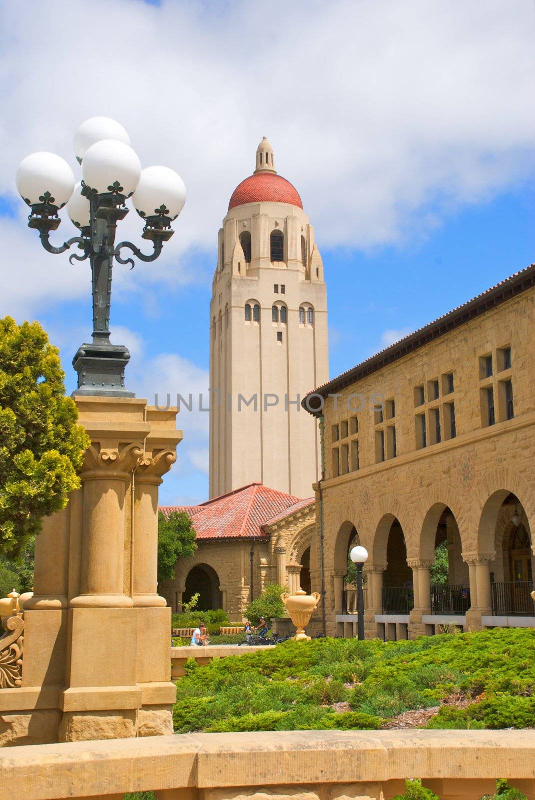 Hoover Tower and Buildings at Stanford University by pixelsnap
