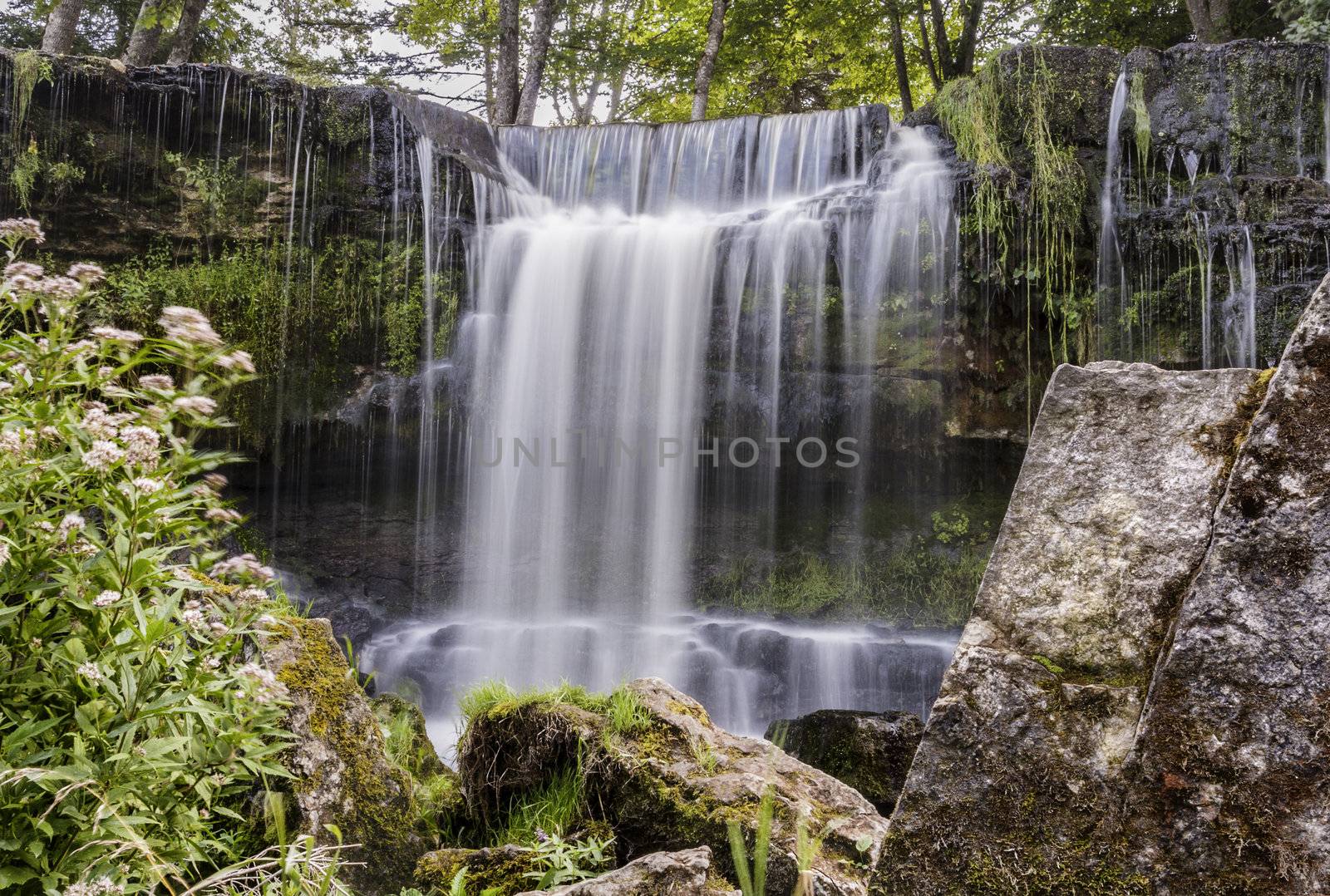 Waterfall Keila beautiful nature reserve