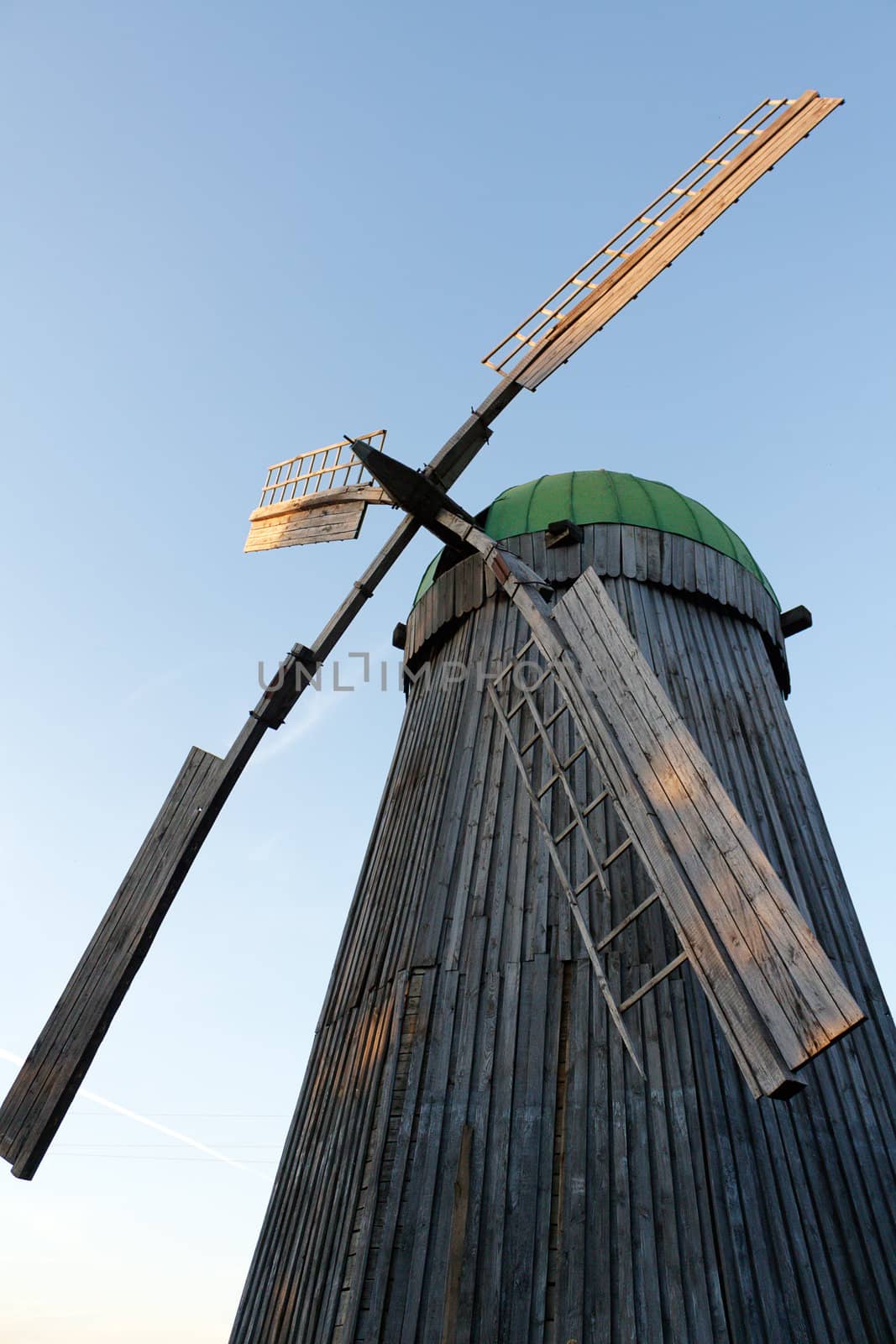 Big wooden windmill by Roka