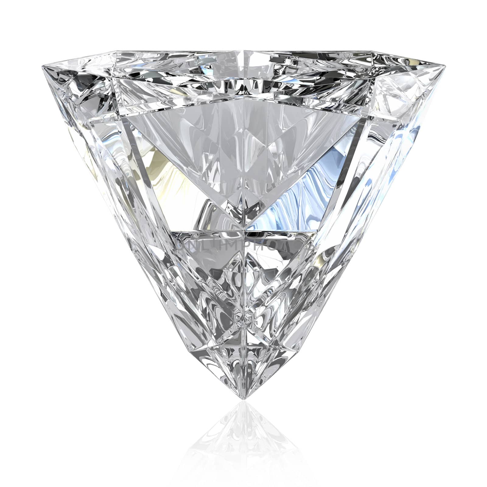 Trilliant cut diamond by Zelfit