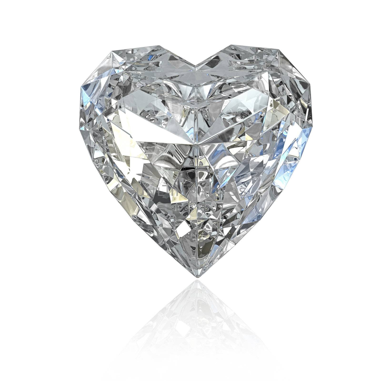 Heart shaped diamond by Zelfit