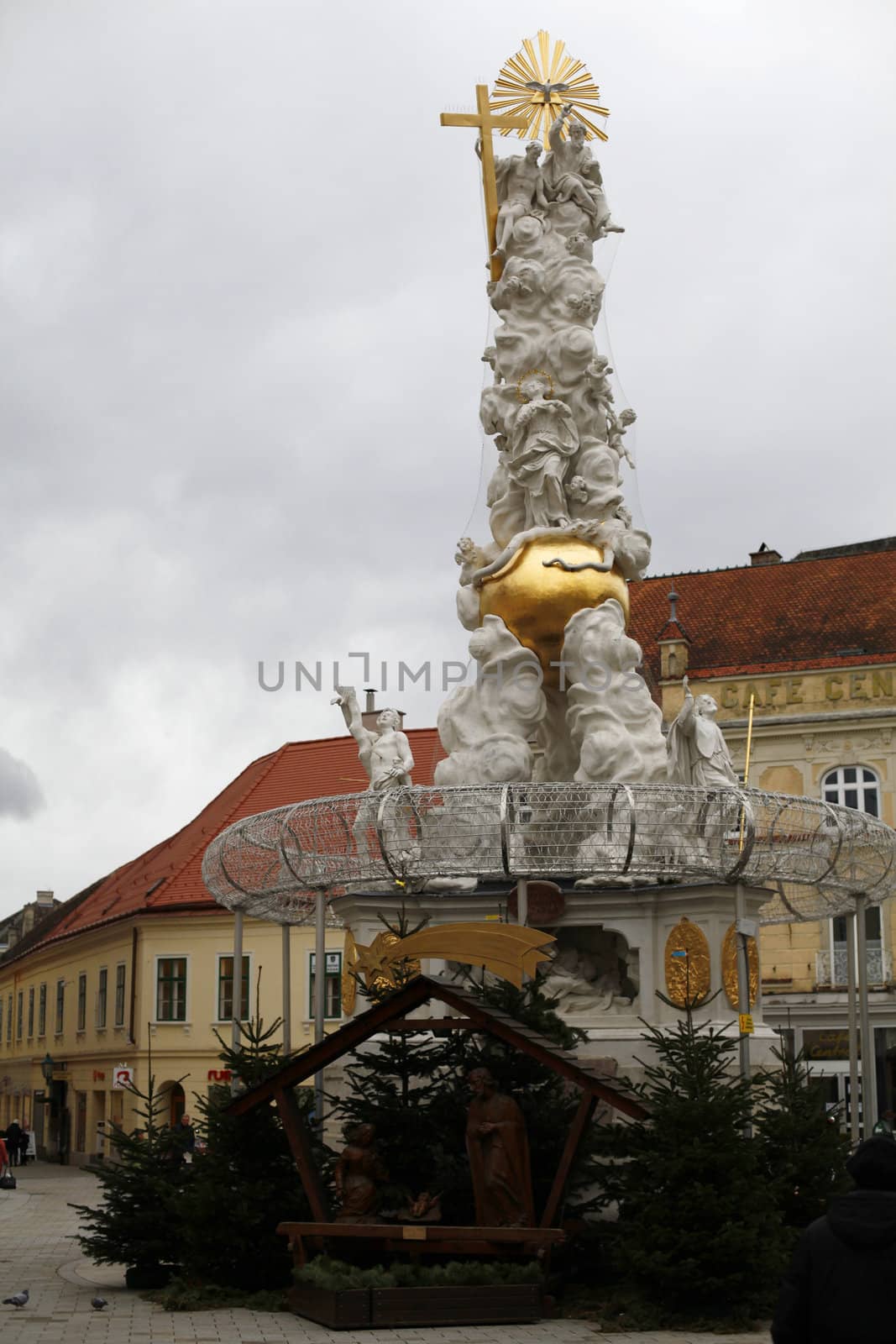 Beautiful views of European cities, central Europe