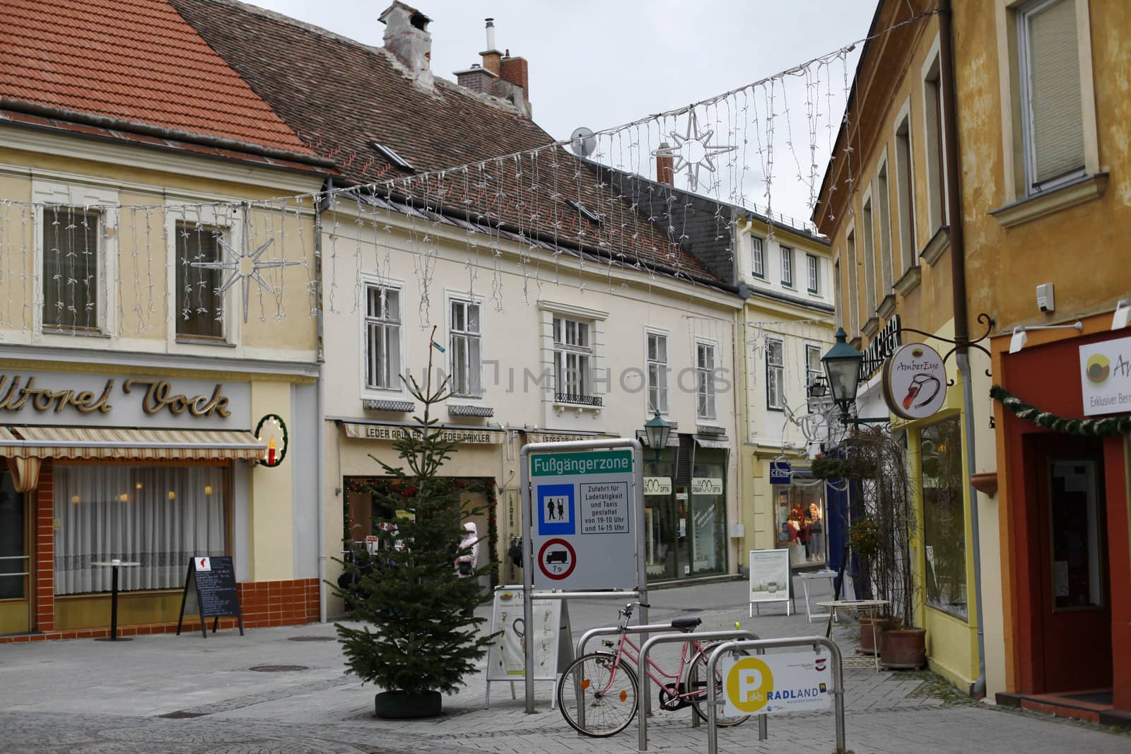 Beautiful views of European cities, central Europe