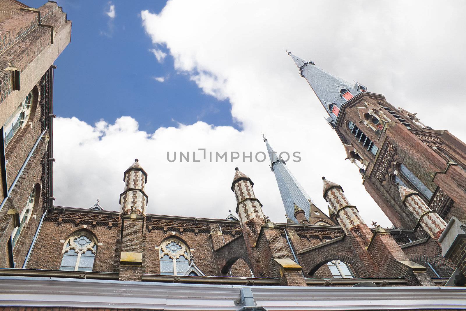 The  church in Delft in the Netherlands 