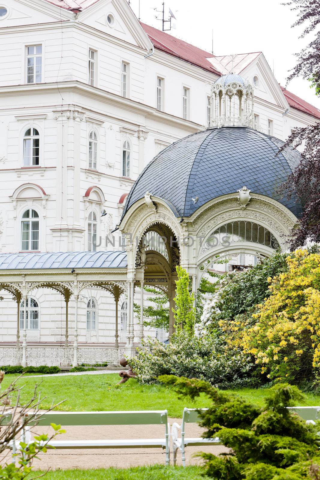 Sadova Colonnade, Karlovy Vary (Carlsbad), Czech Republic by phbcz