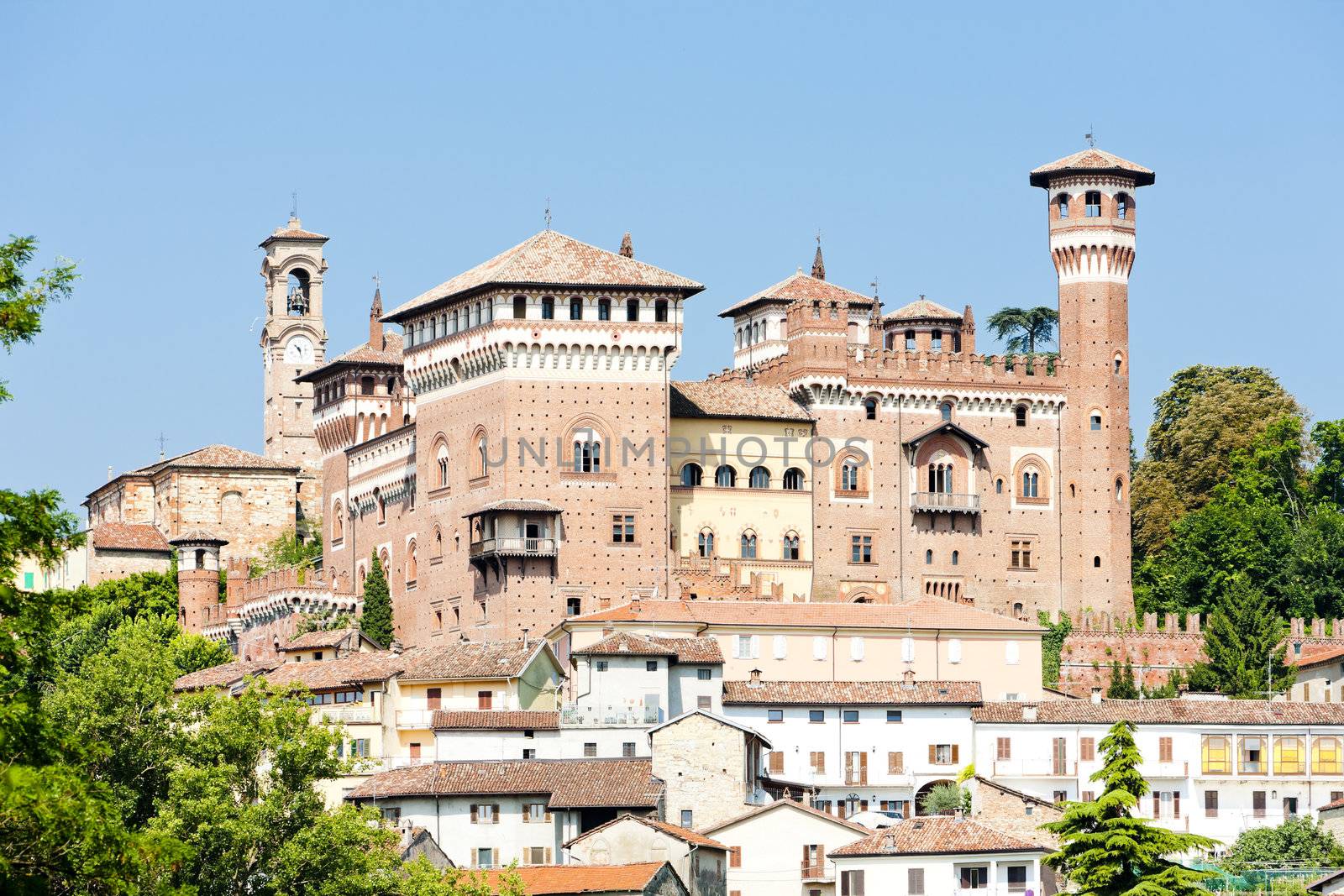Castle of Cereseto, Piedmont, Italy