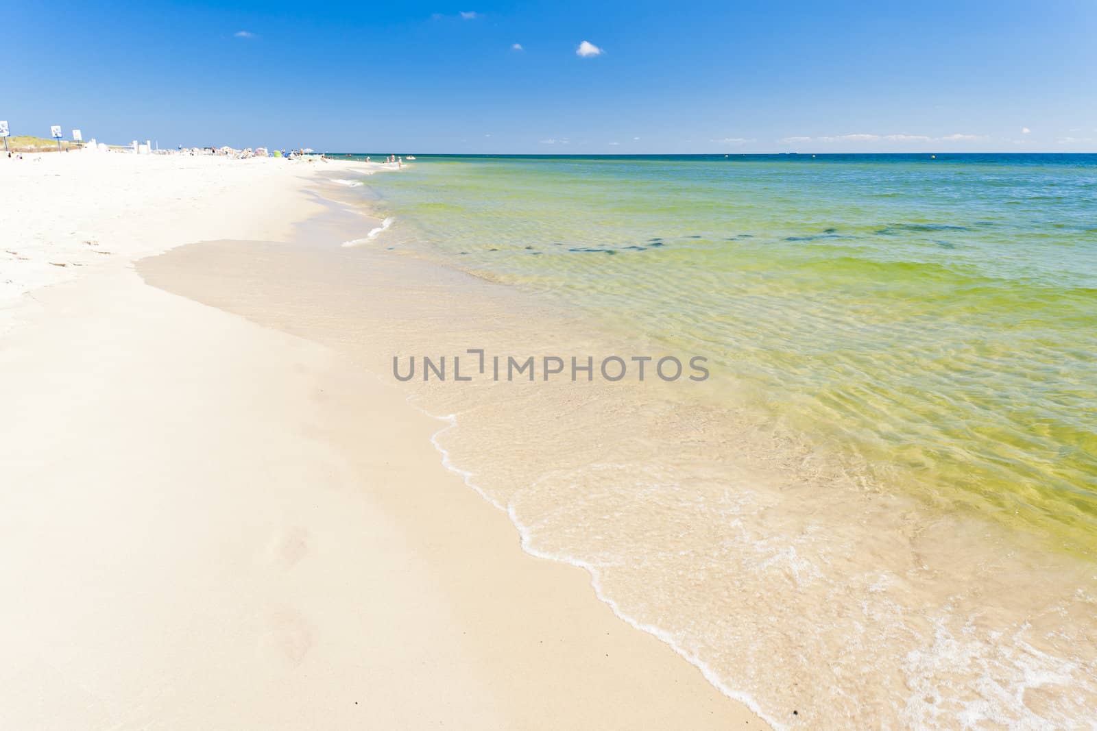 beach on Hel Peninsula, Pomerania, Poland