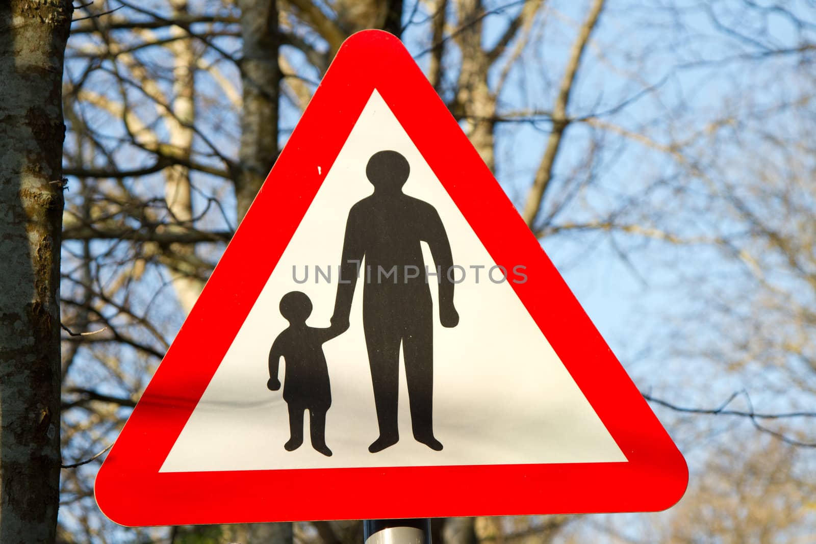 Adult and child sign. by richsouthwales