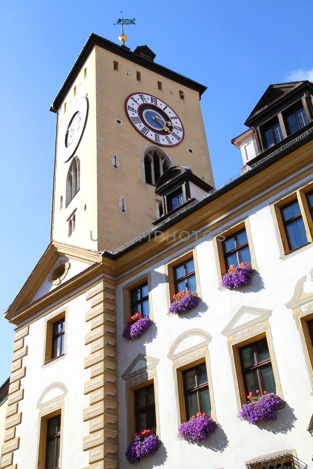 Historic building in Regensburg by Spectral