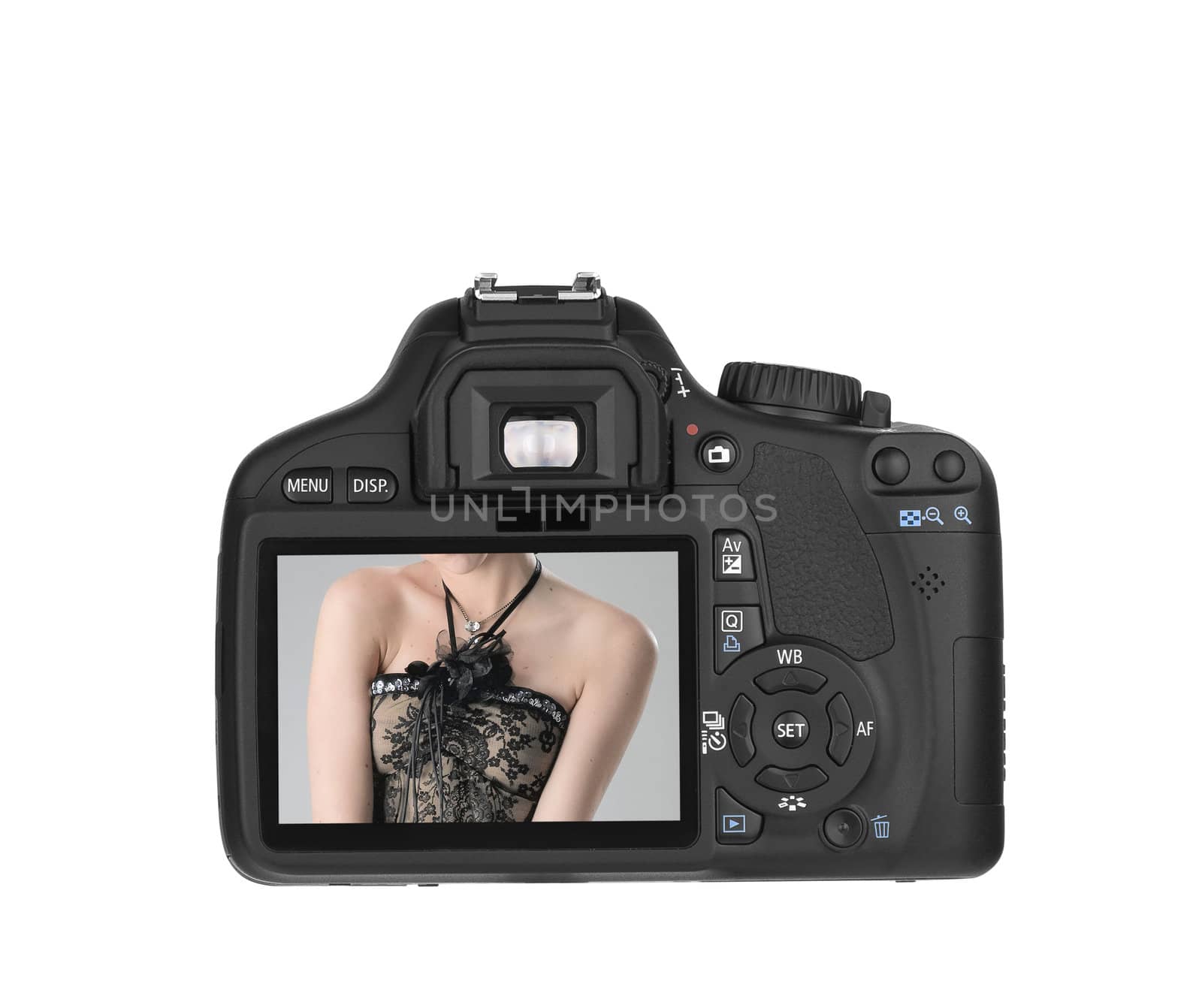 Digital Single Lens Reflex-in action (clipping path) by pbombaert