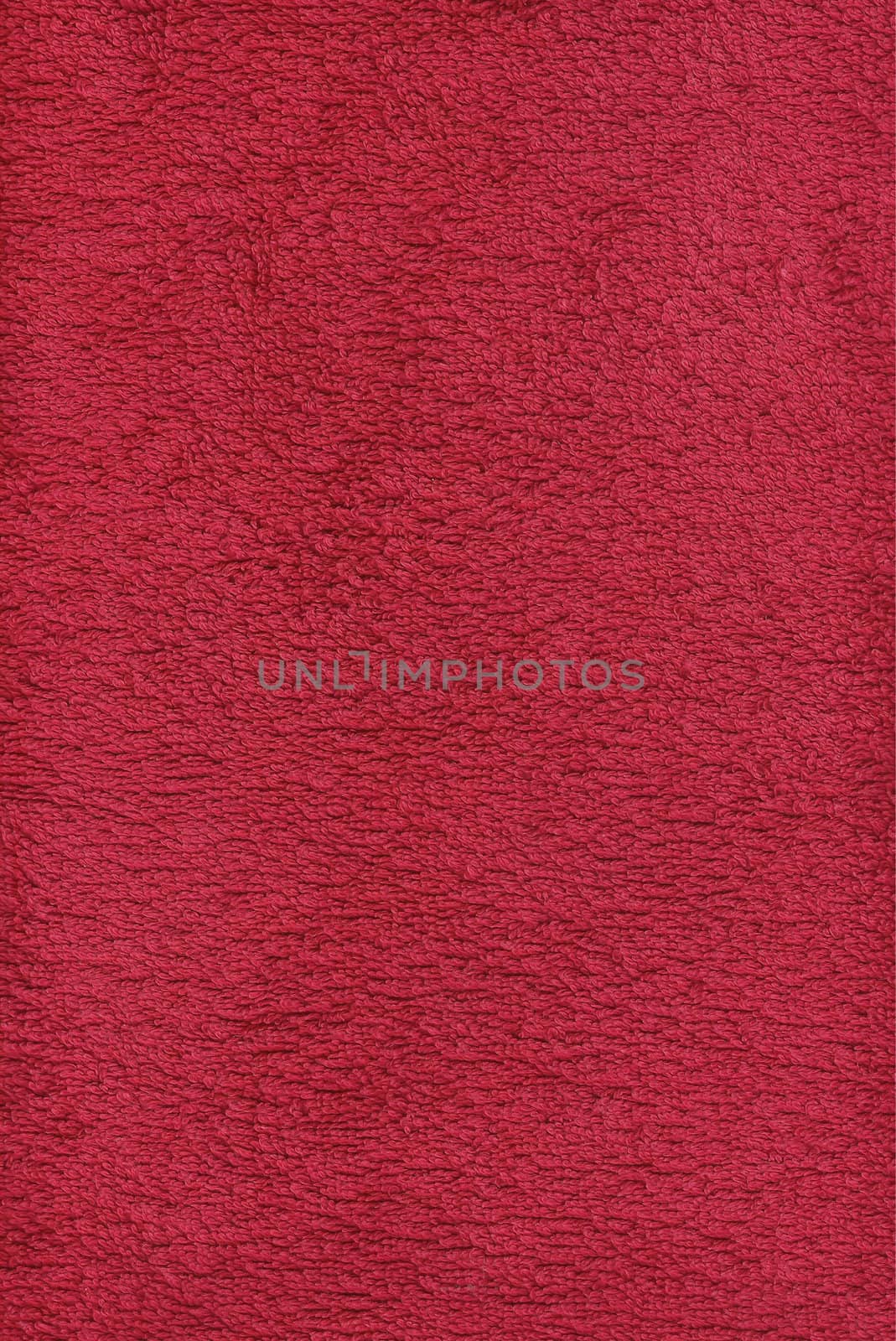 Red color towel background