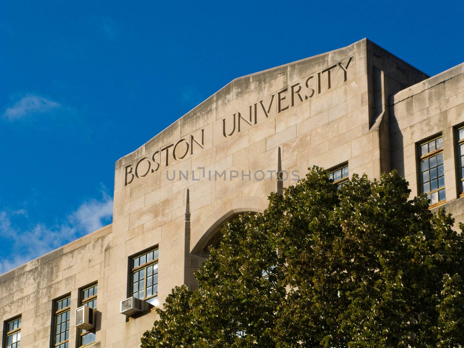 Building on Boston University's main campus in Boston