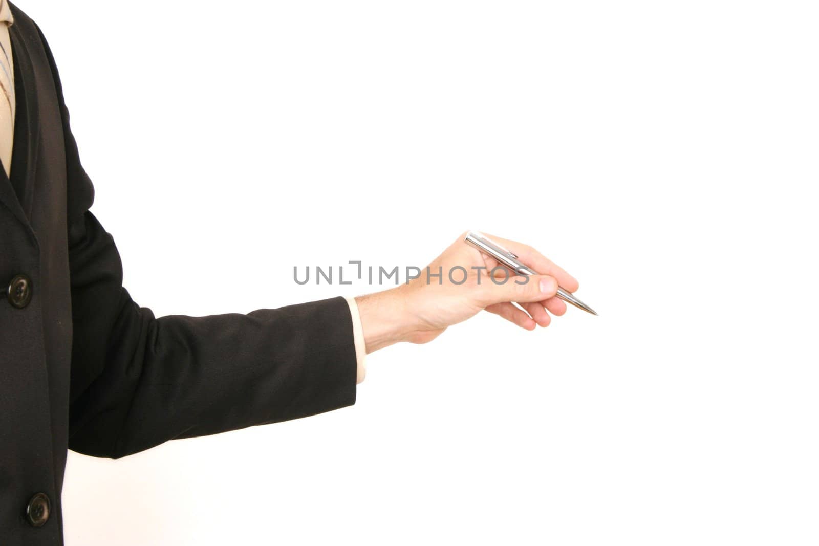 close up of business man in brown suit