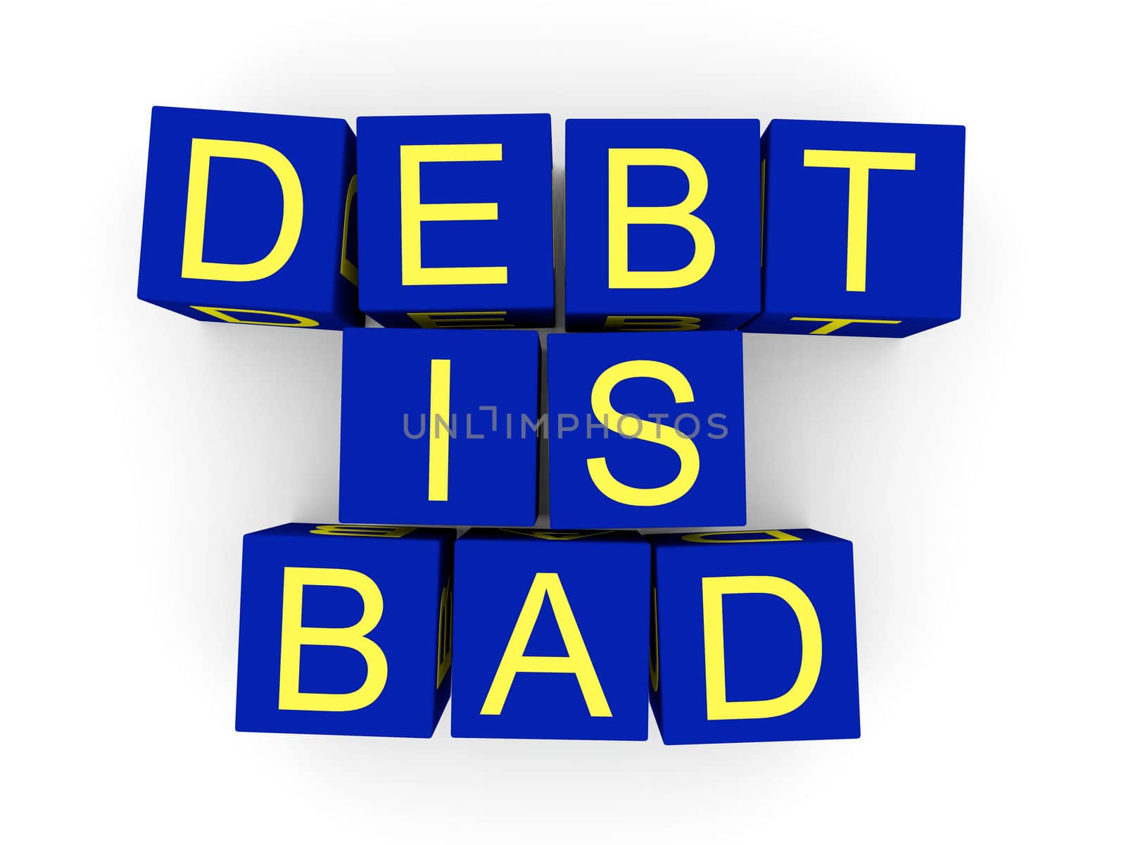 Debt is bad by Harvepino