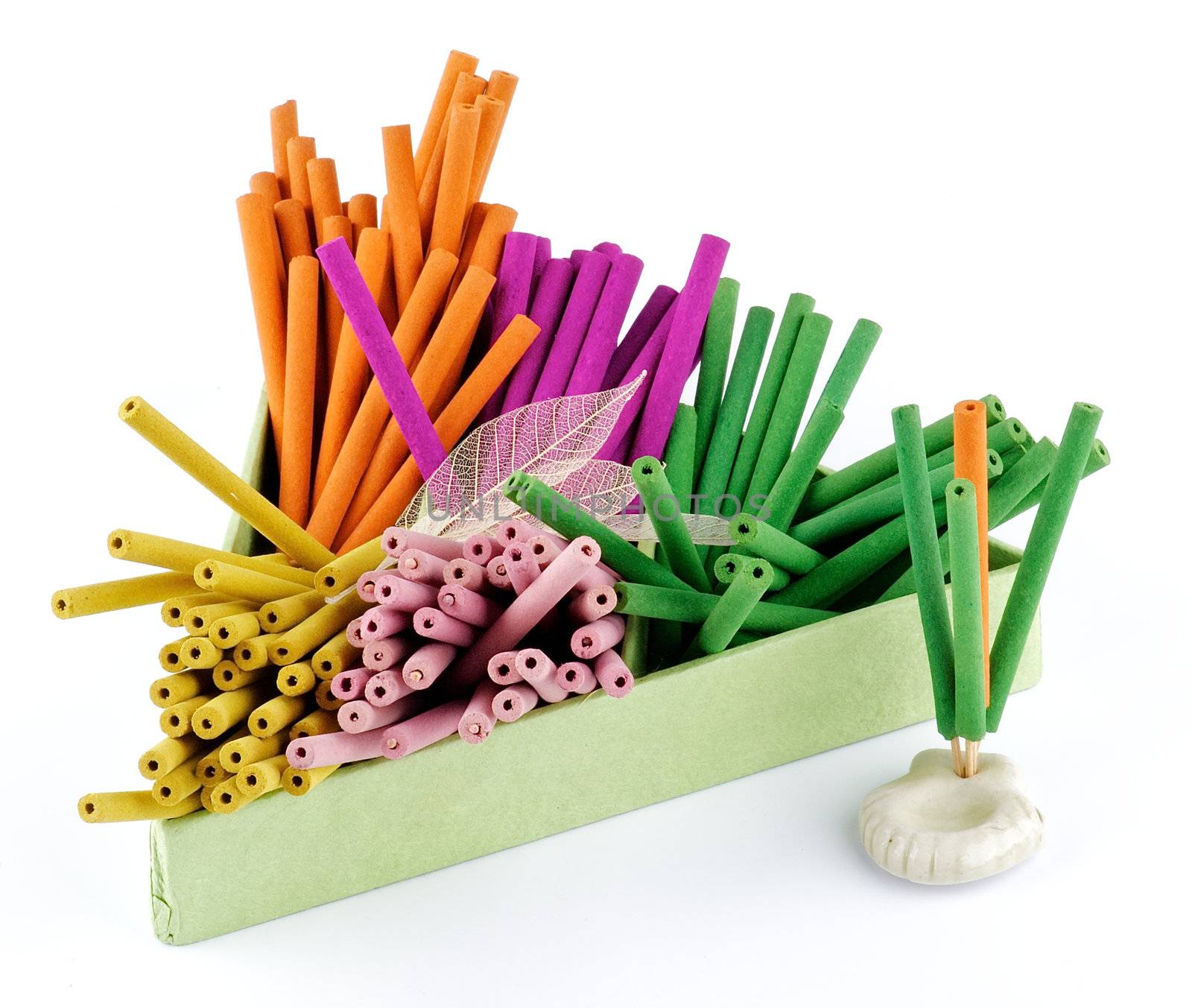Multi-colored aromatherapy sticks by zhekos