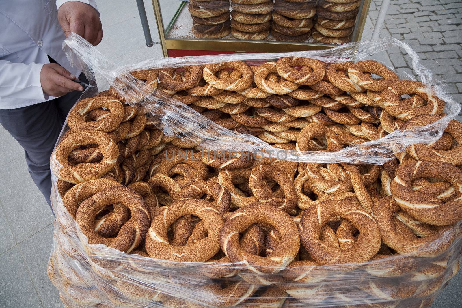 Simit vendor Istanbul by ABCDK