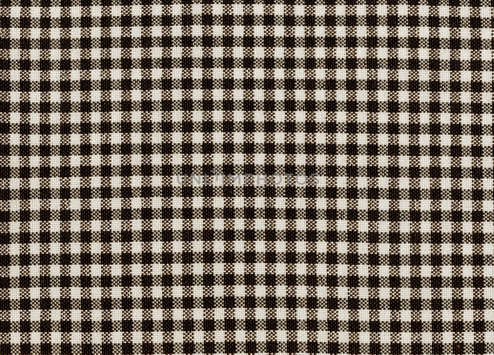 Black-white plaid pattern fabric texture. (High.res.scan)