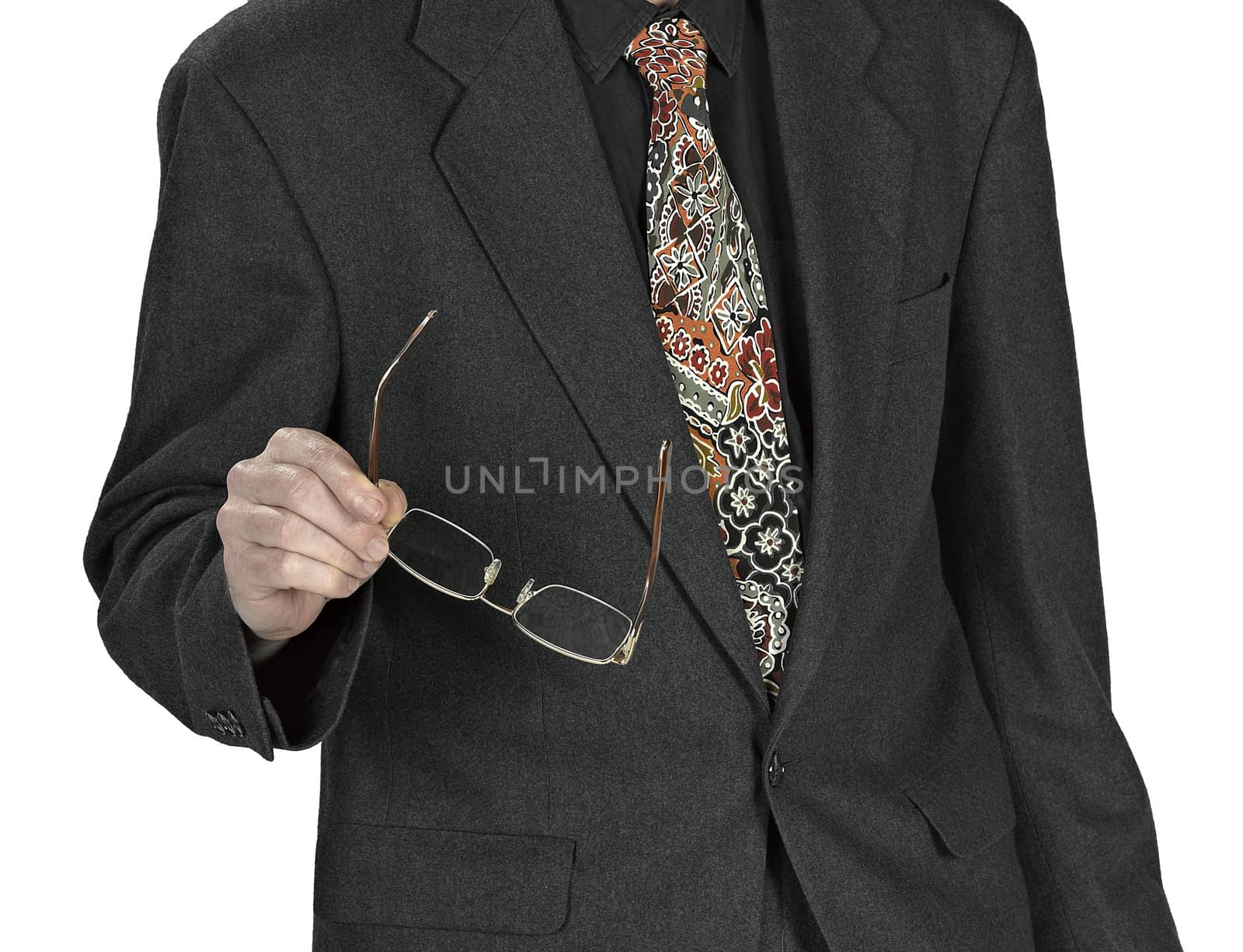 man in suits with glasses by pbombaert