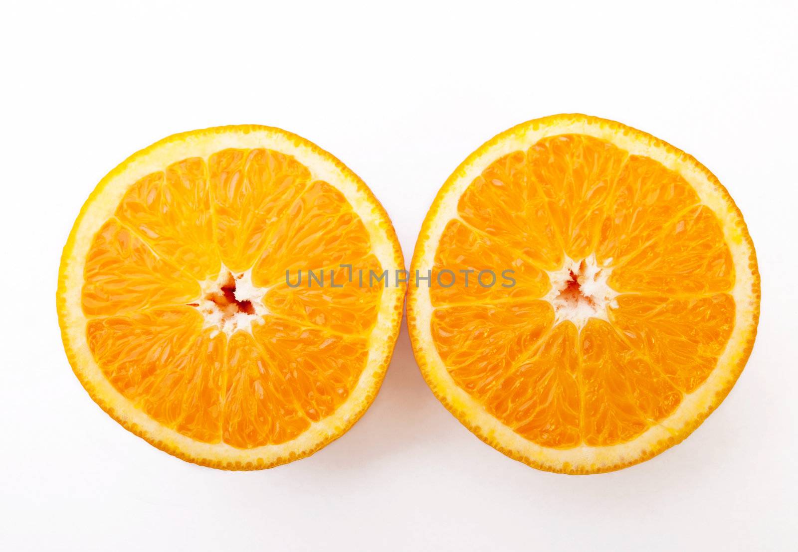 Two cutted oranges by IuraAtom