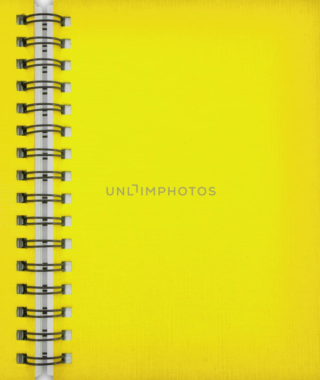 Yellow notebook as baclkground