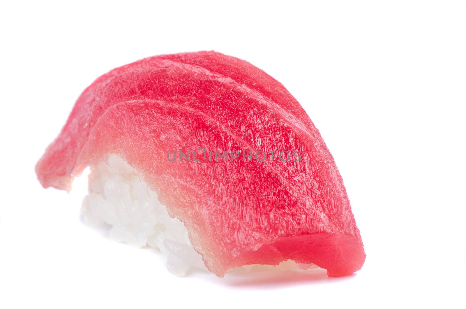 Tuna Sushi sashimi isolated