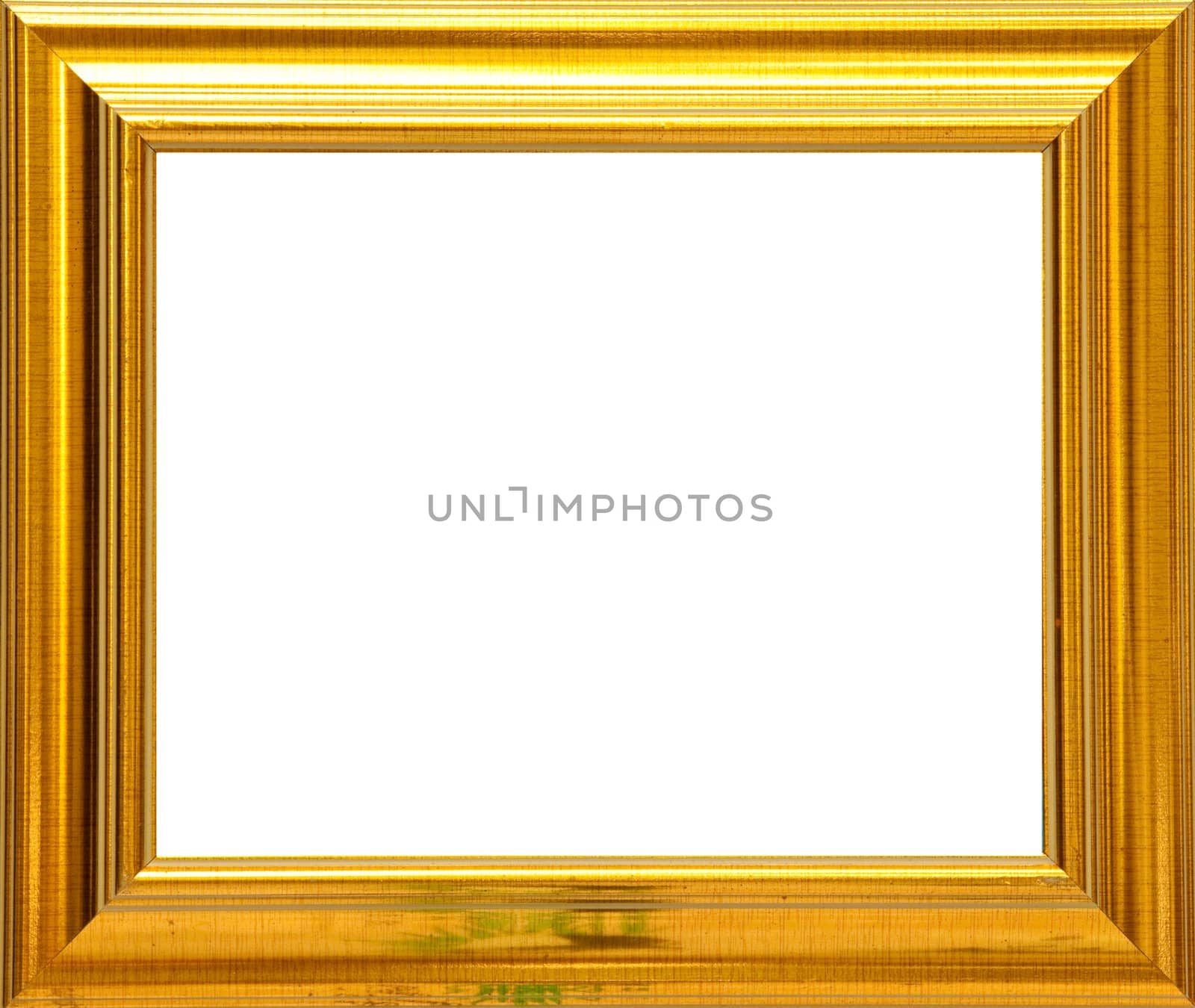 Isolate Wooden frame as background